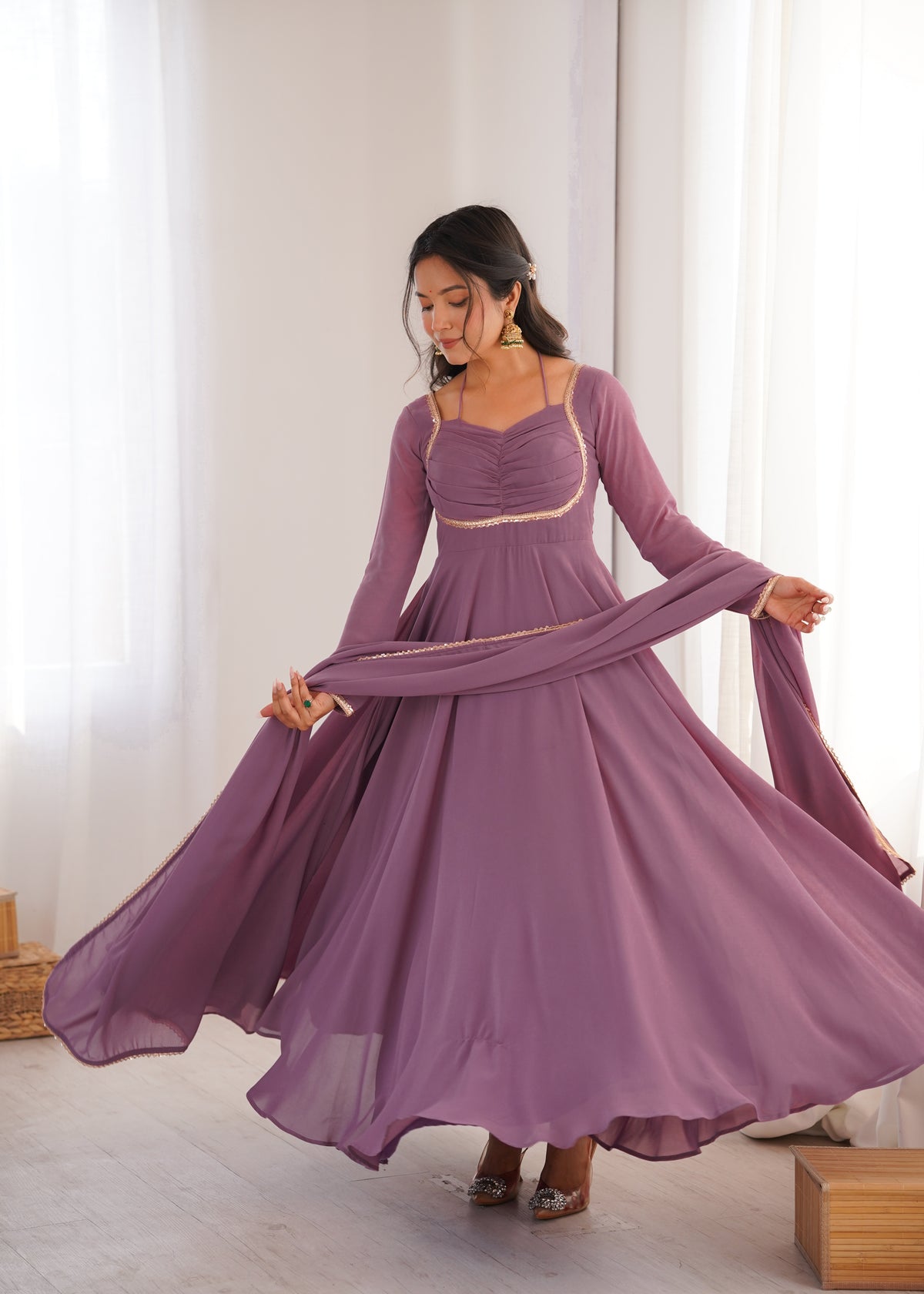 Riya's New Anarkali Suit Set