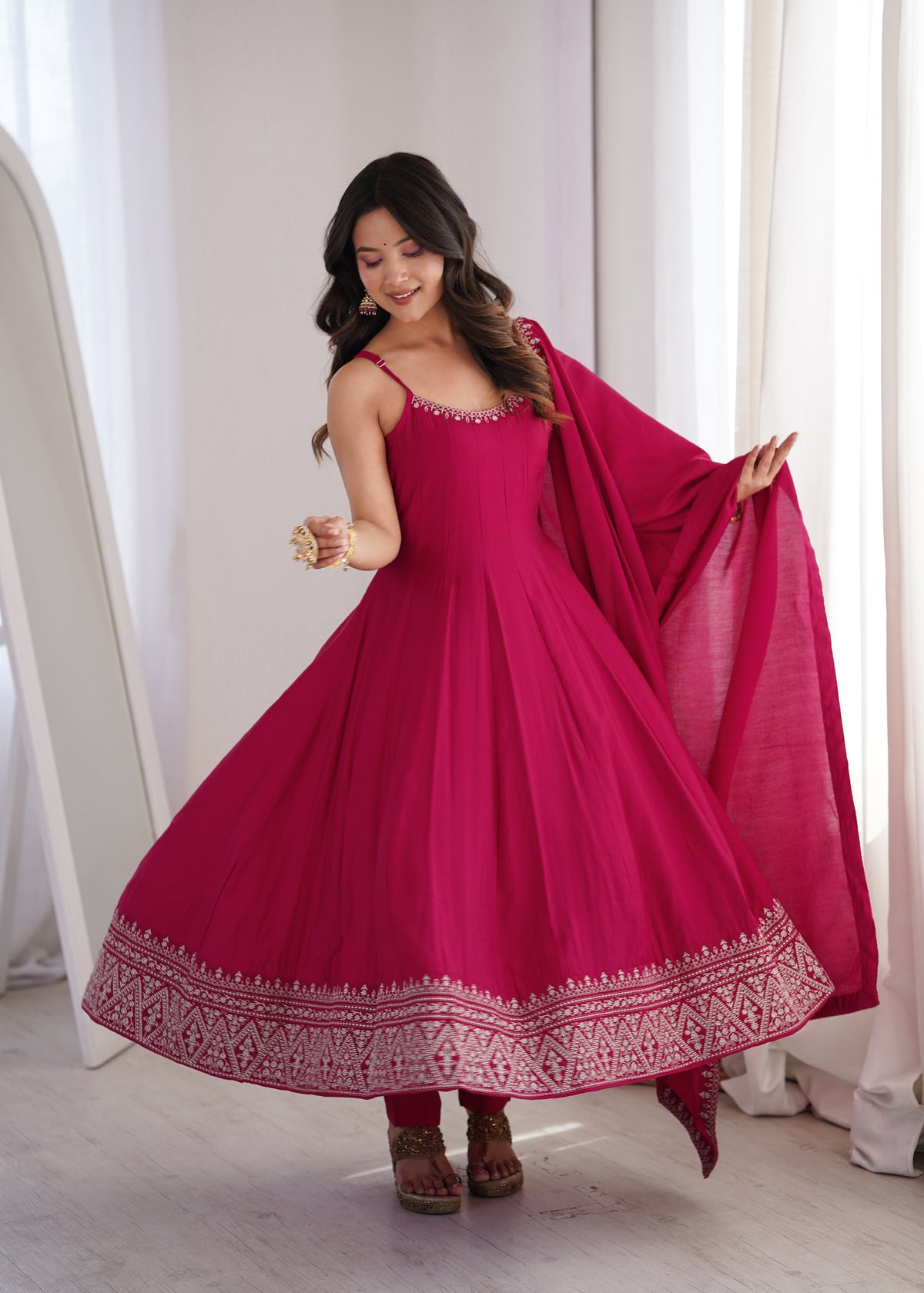 Hetu's New Anarkali Suit Set