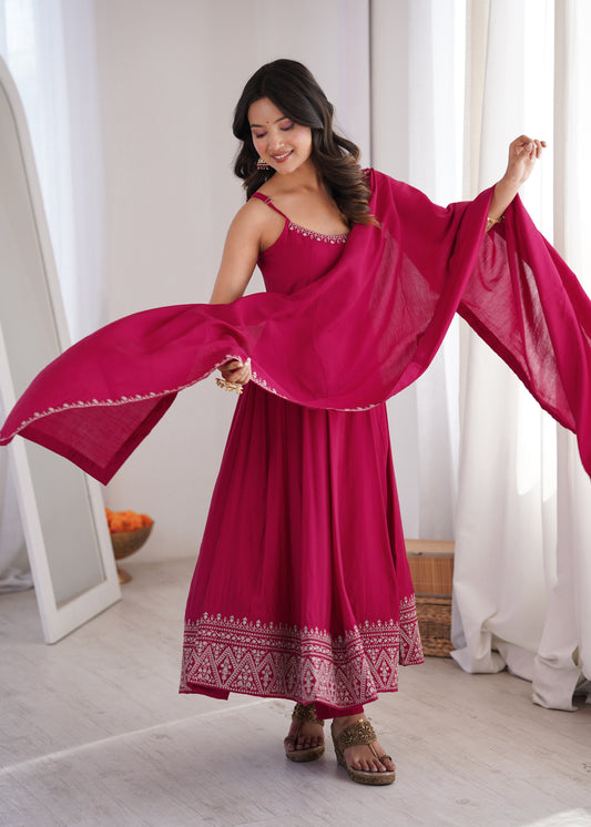 Hetu's New Anarkali Suit Set