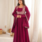 Shila's New Anarkali With Jacket Suit Set