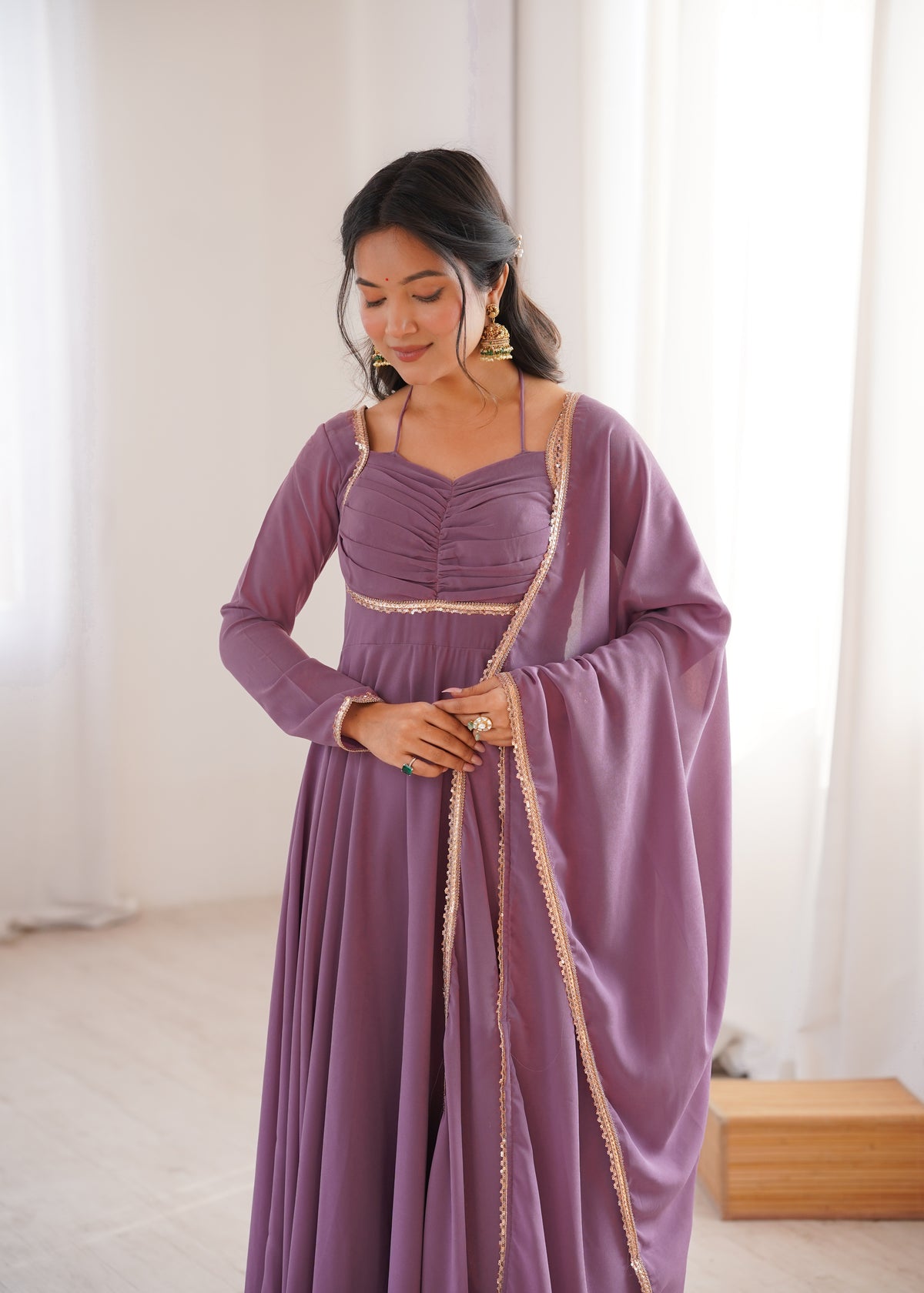 Riya's New Anarkali Suit Set