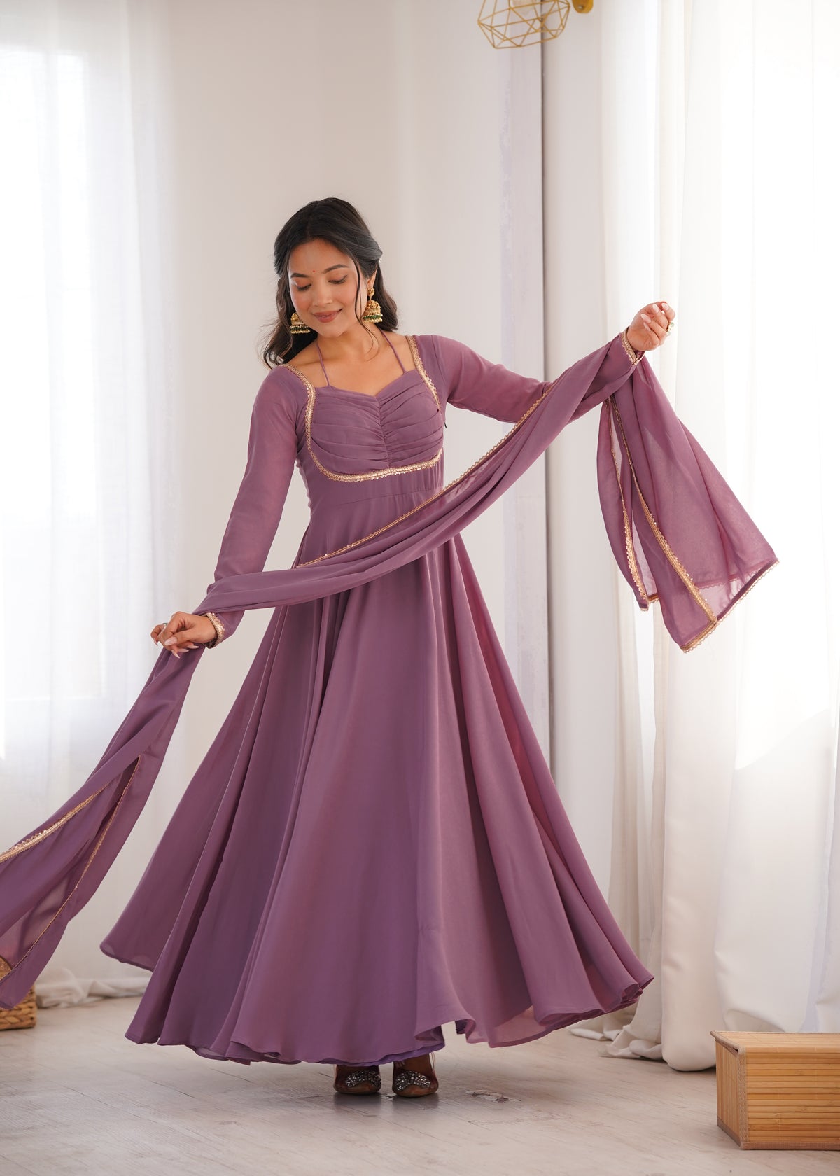 Riya's New Anarkali Suit Set