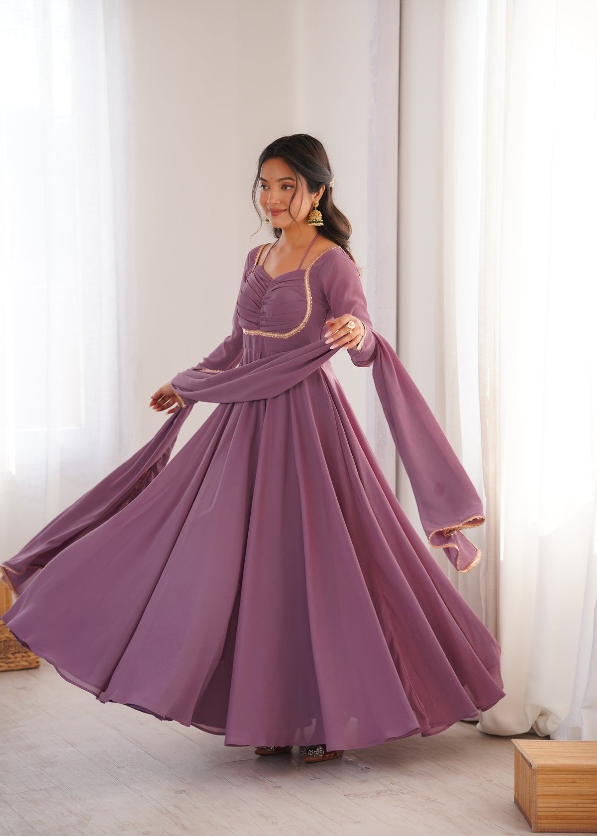 Riya's New Anarkali Suit Set