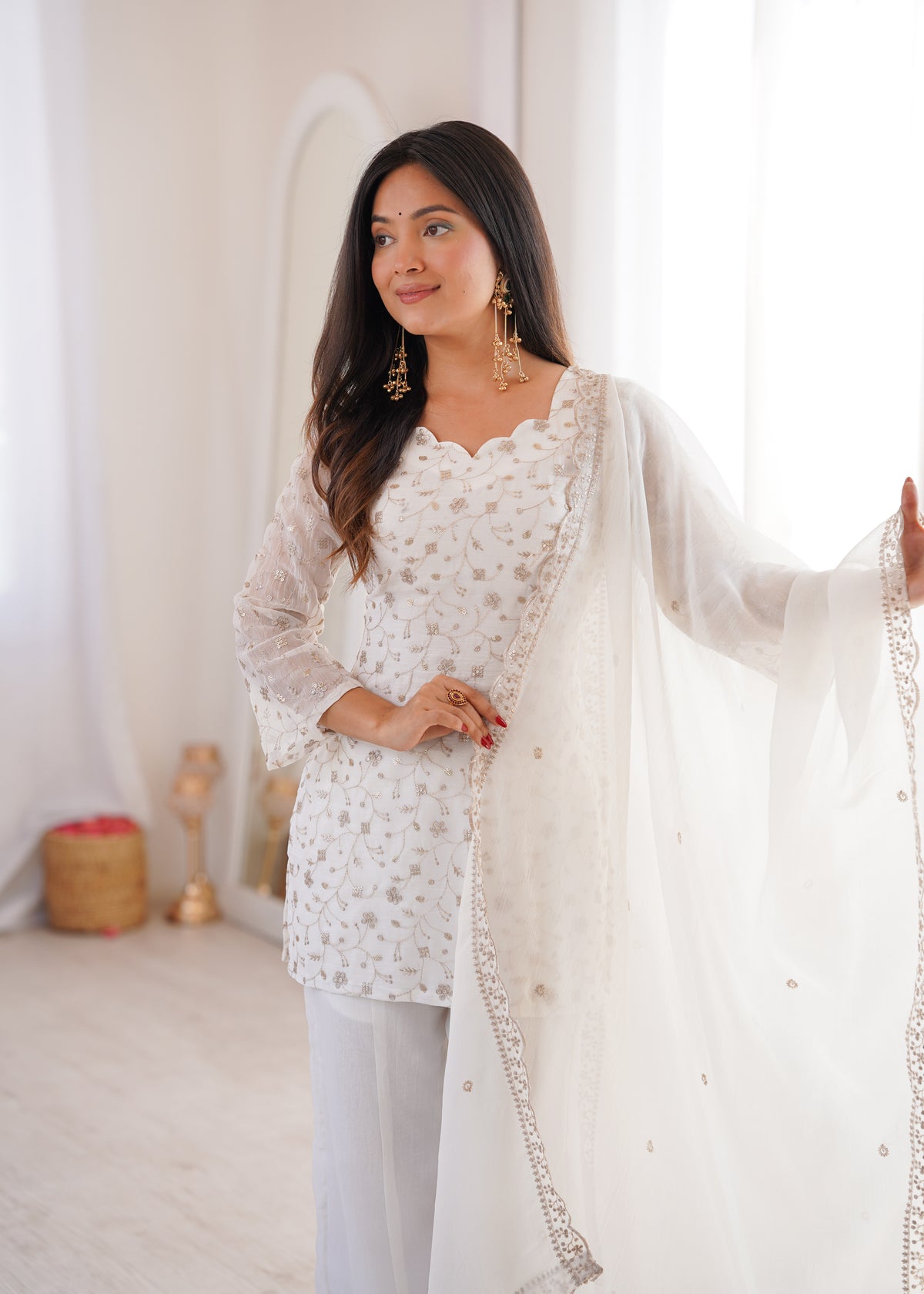 Pari's New Suit Set with Bell Bottom Pant