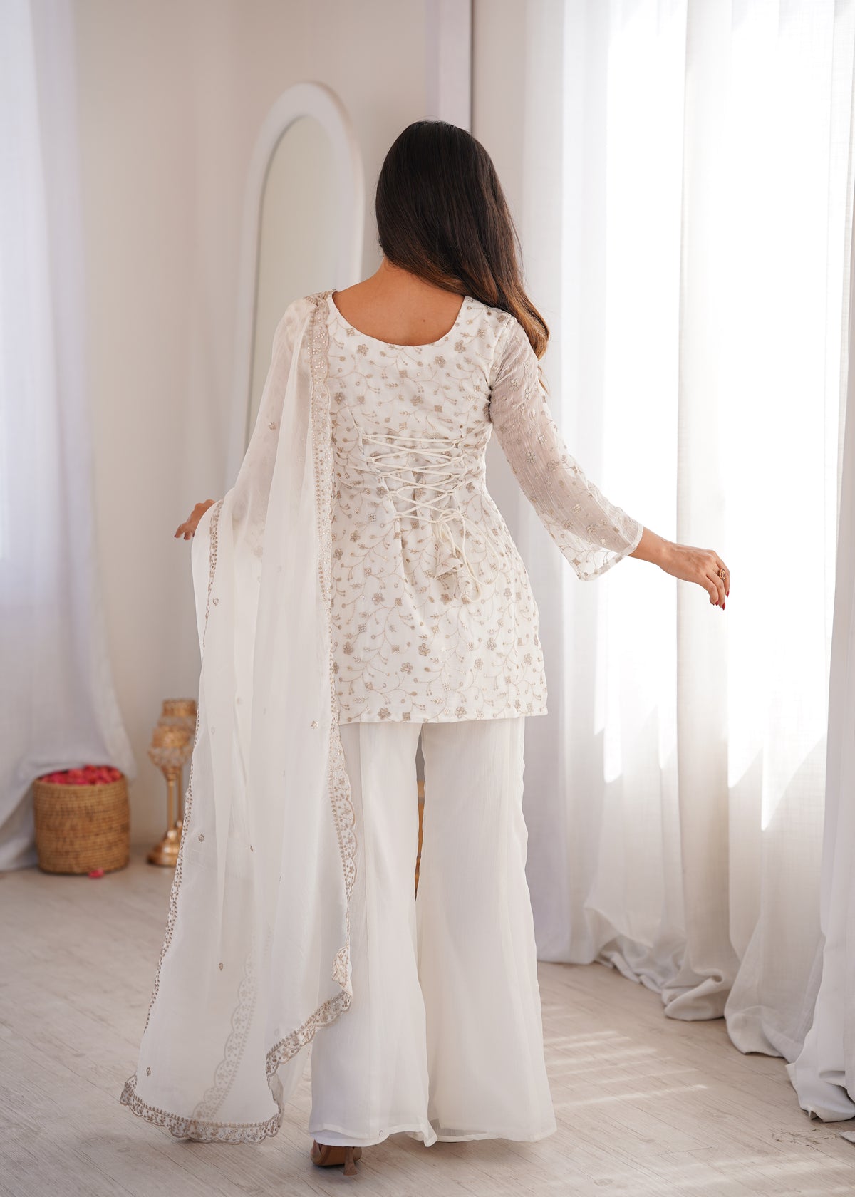 Pari's New Suit Set with Bell Bottom Pant