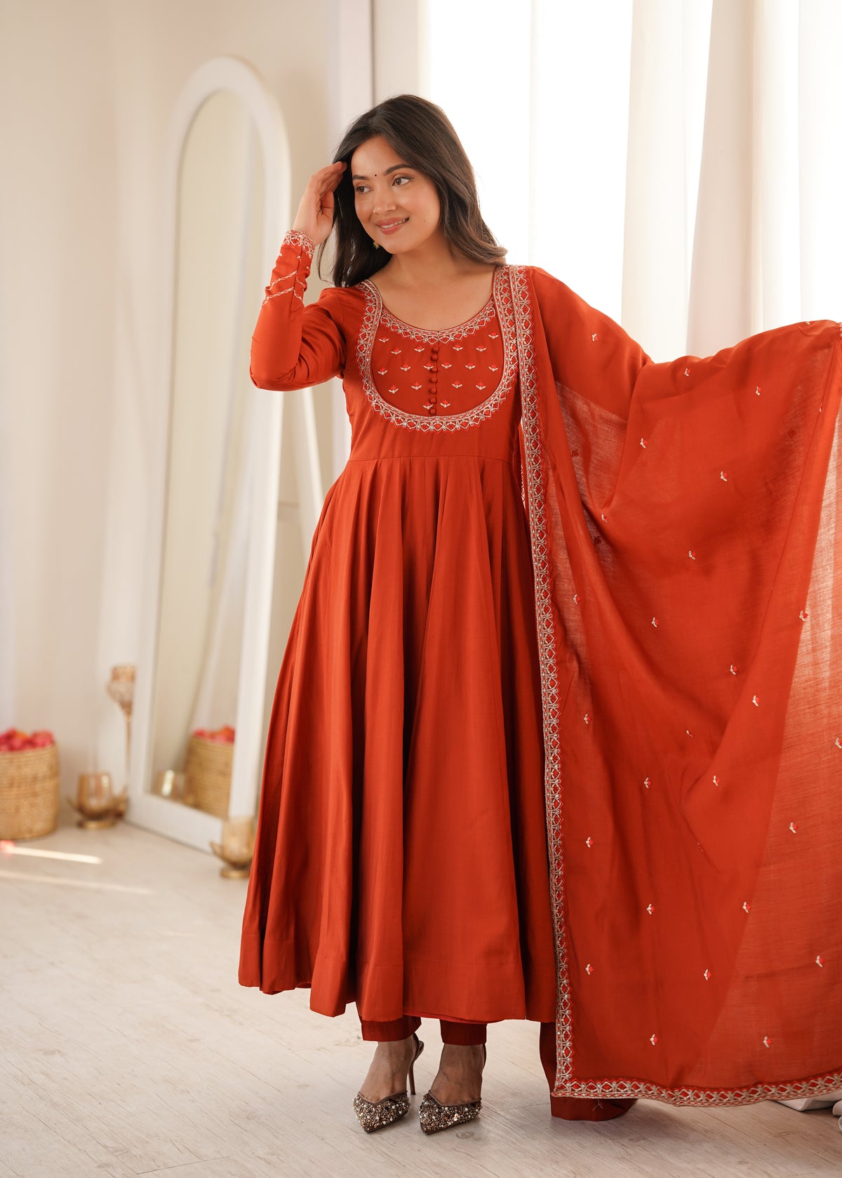 Rinku's New Anarkali Suit Set