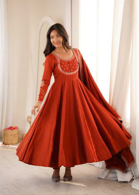 Rinku's New Anarkali Suit Set