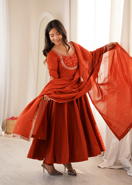 Rinku's New Anarkali Suit Set