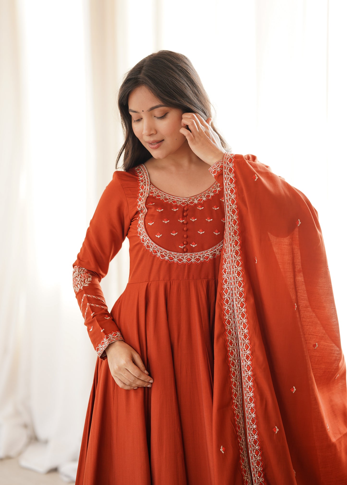 Rinku's New Anarkali Suit Set