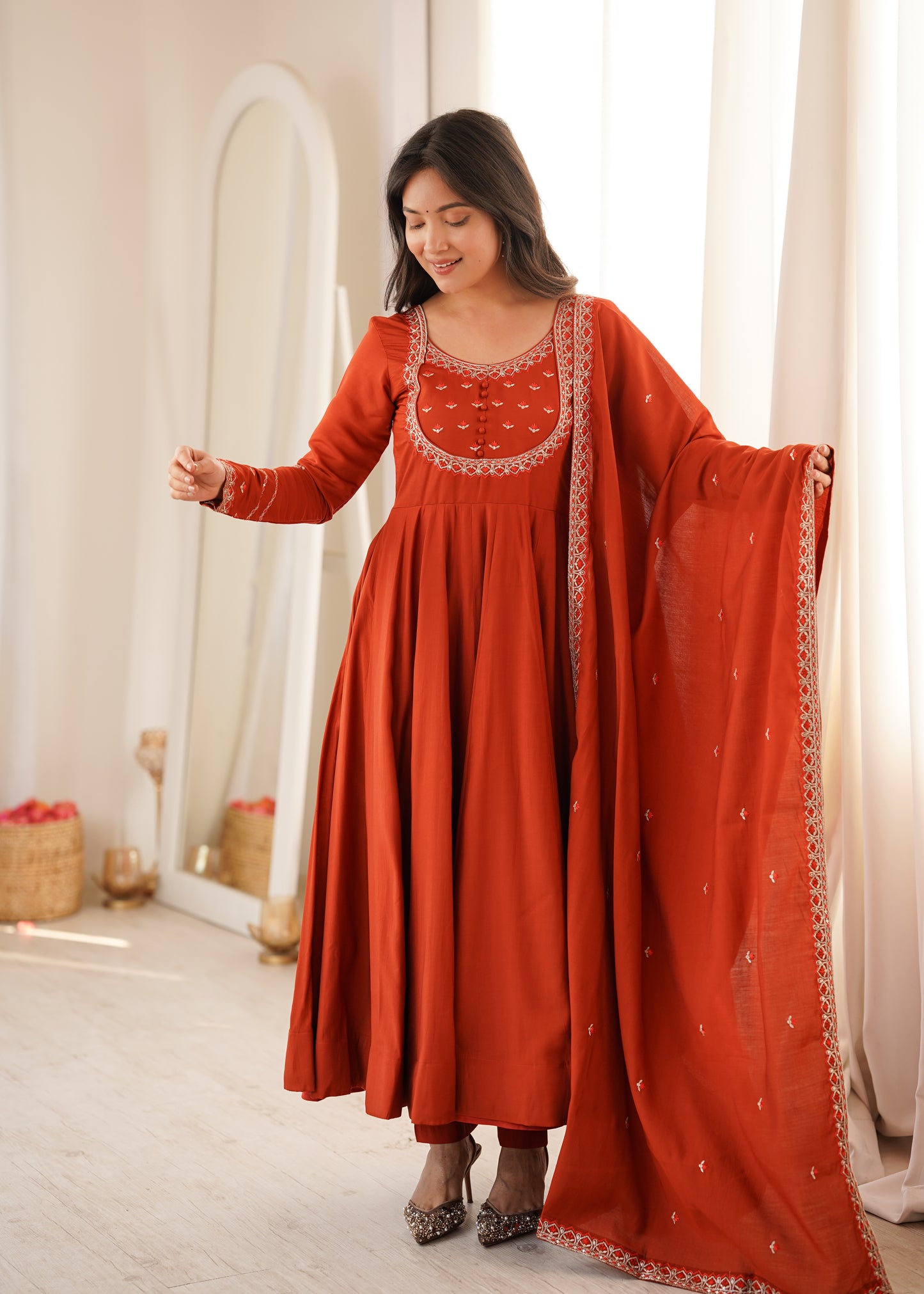 Rinku's New Anarkali Suit Set