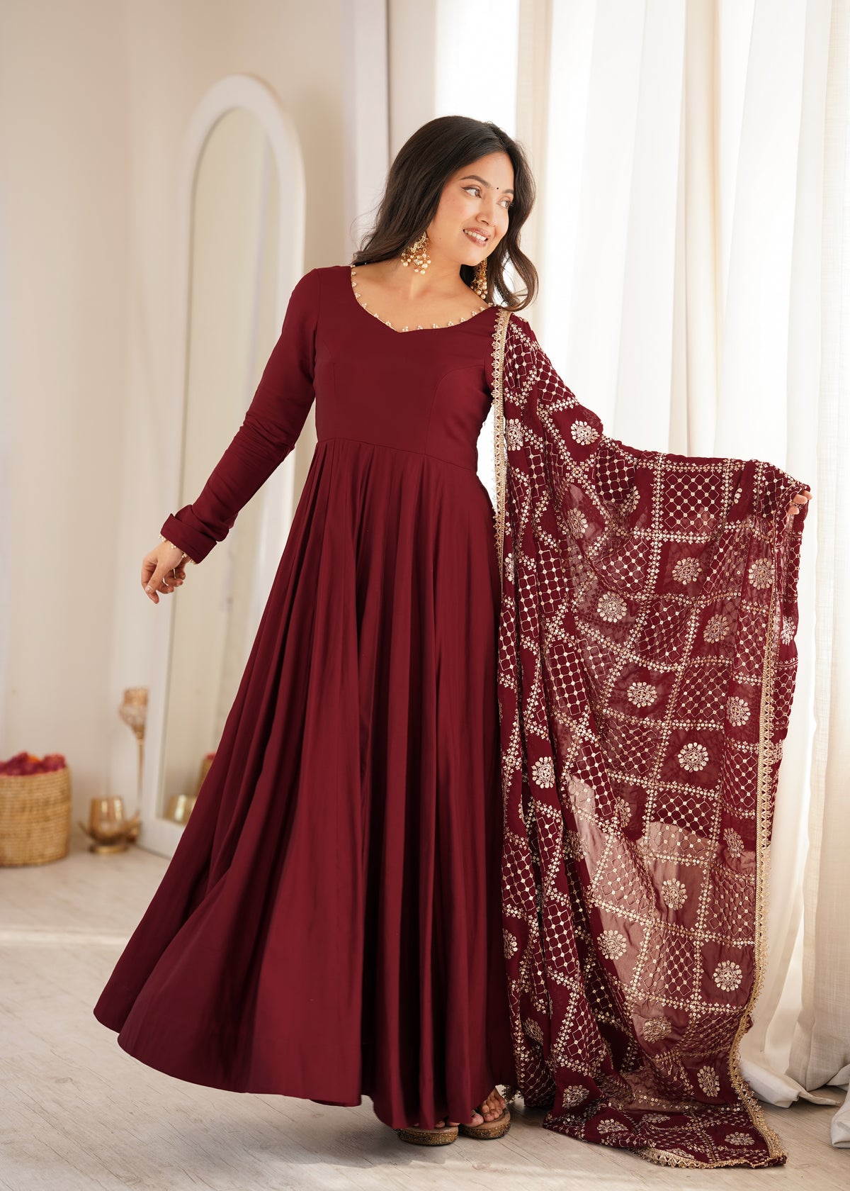 Niyati's New Anarkali Suit Set