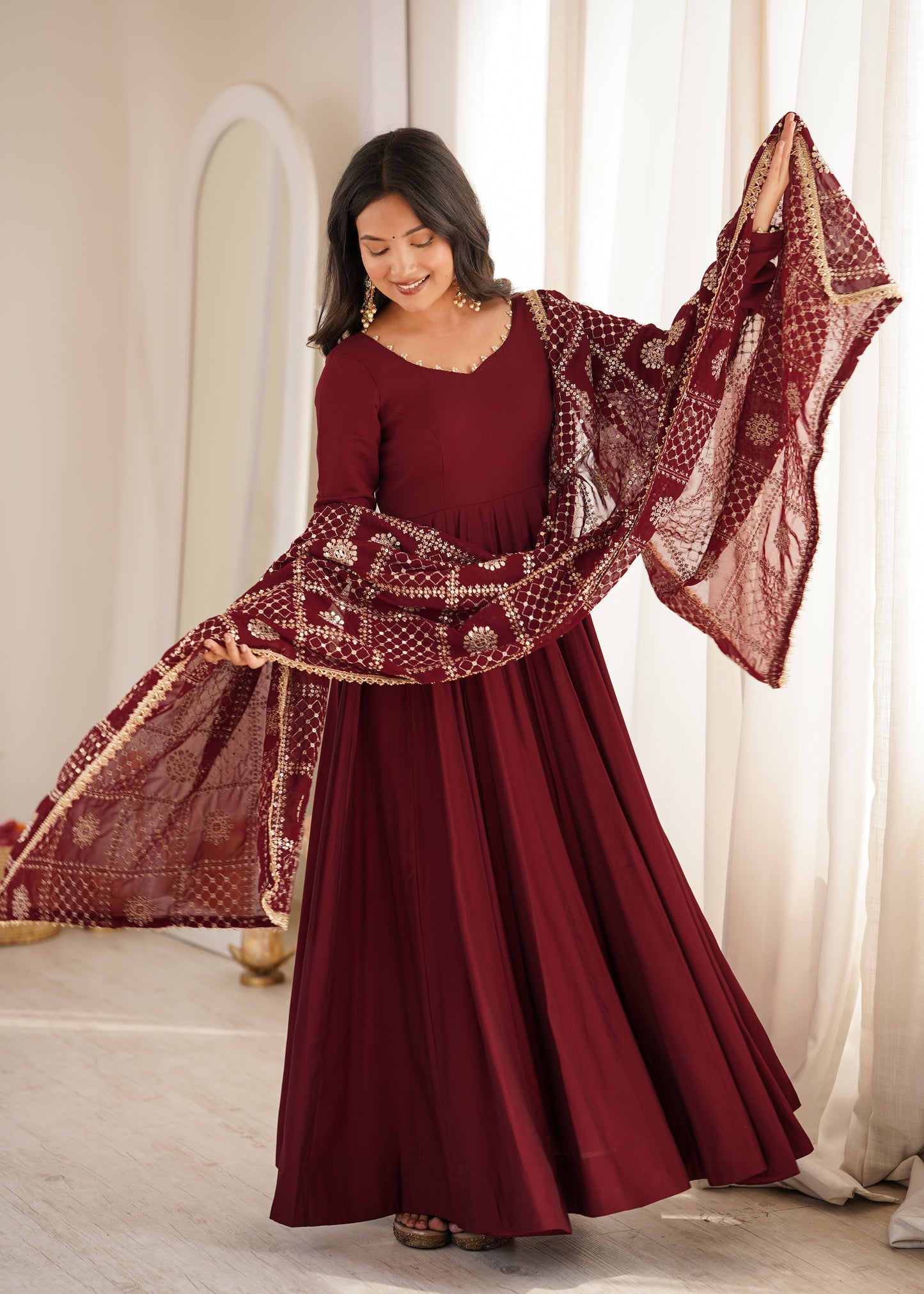 Niyati's New Anarkali Suit Set