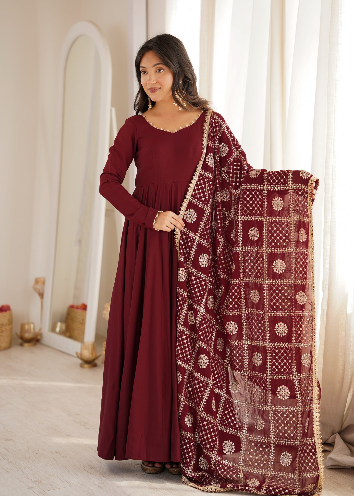 Niyati's New Anarkali Suit Set