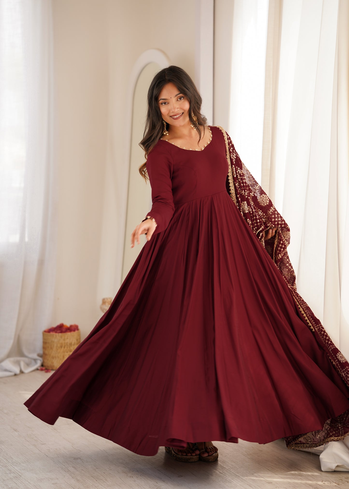 Niyati's New Anarkali Suit Set