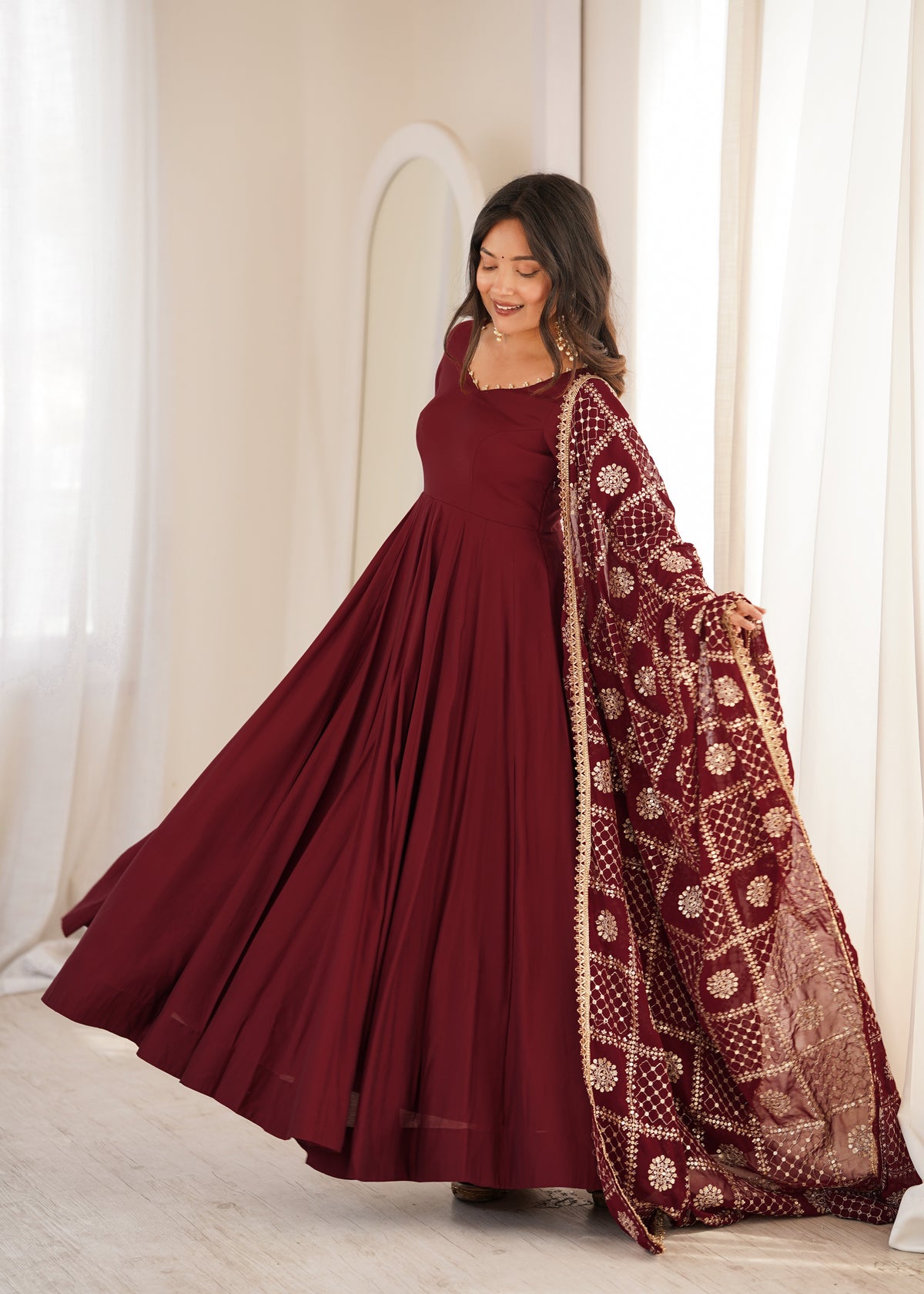Niyati's New Anarkali Suit Set