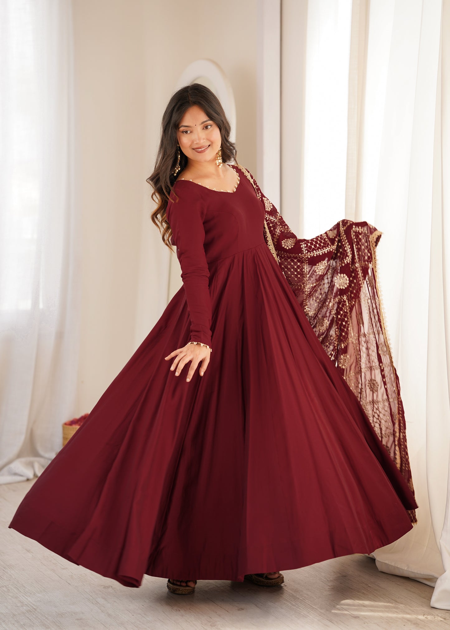 Niyati's New Anarkali Suit Set