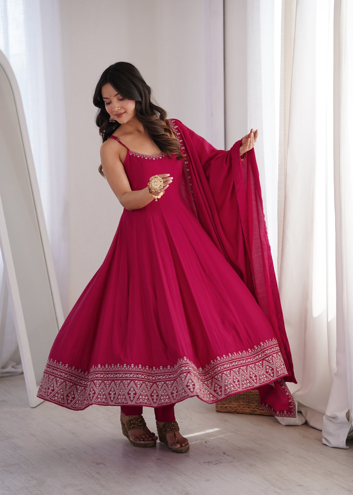 Hetu's New Anarkali Suit Set