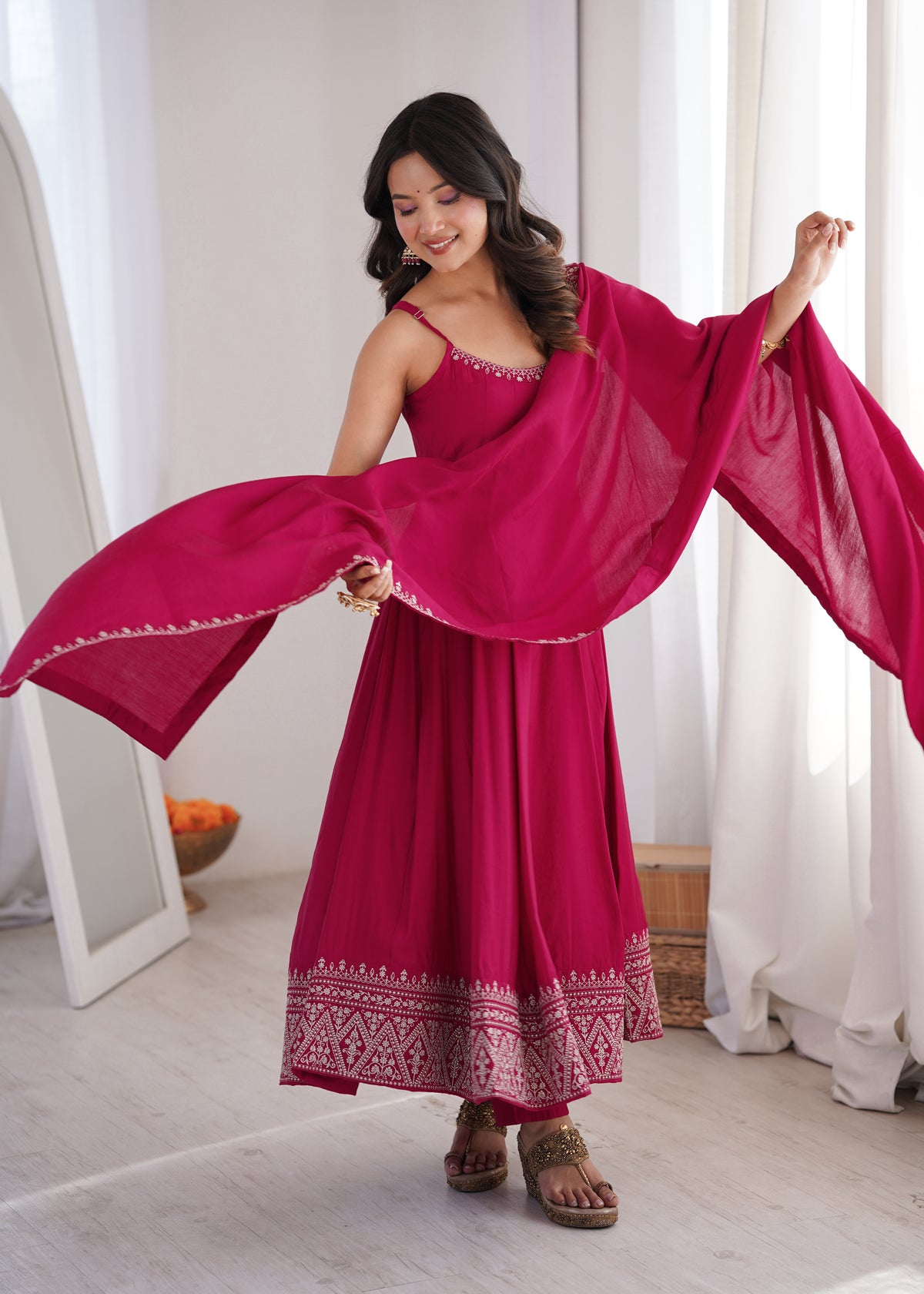 Hetu's New Anarkali Suit Set