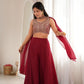 Siyara's New Crop top Suit Set
