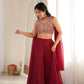 Siyara's New Crop top Suit Set