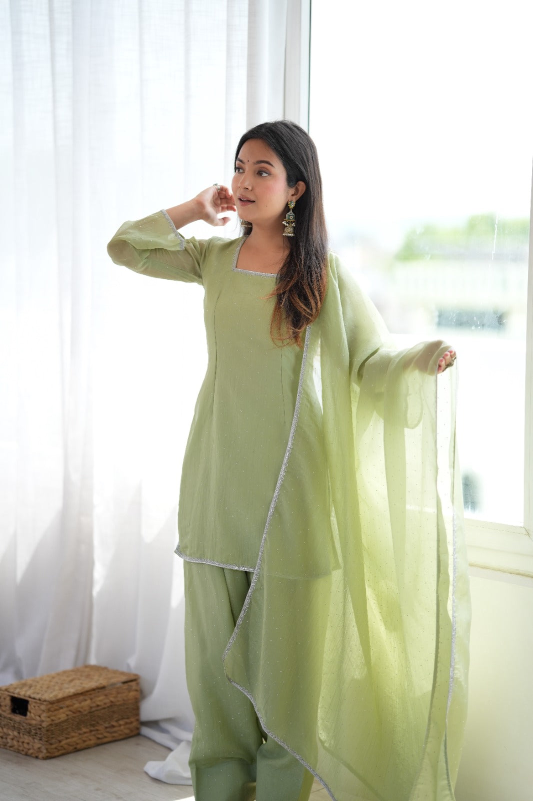 Rani's New Swarovski Work Salwar Suit Set