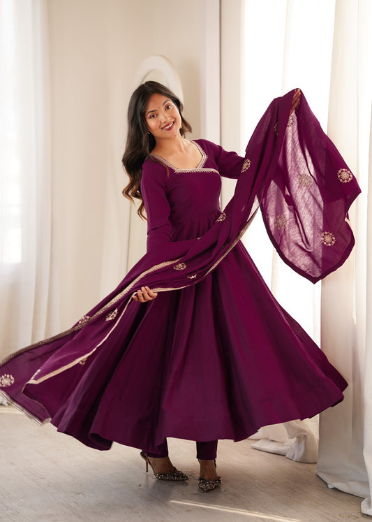 Riya's New Anarkali Suit Se