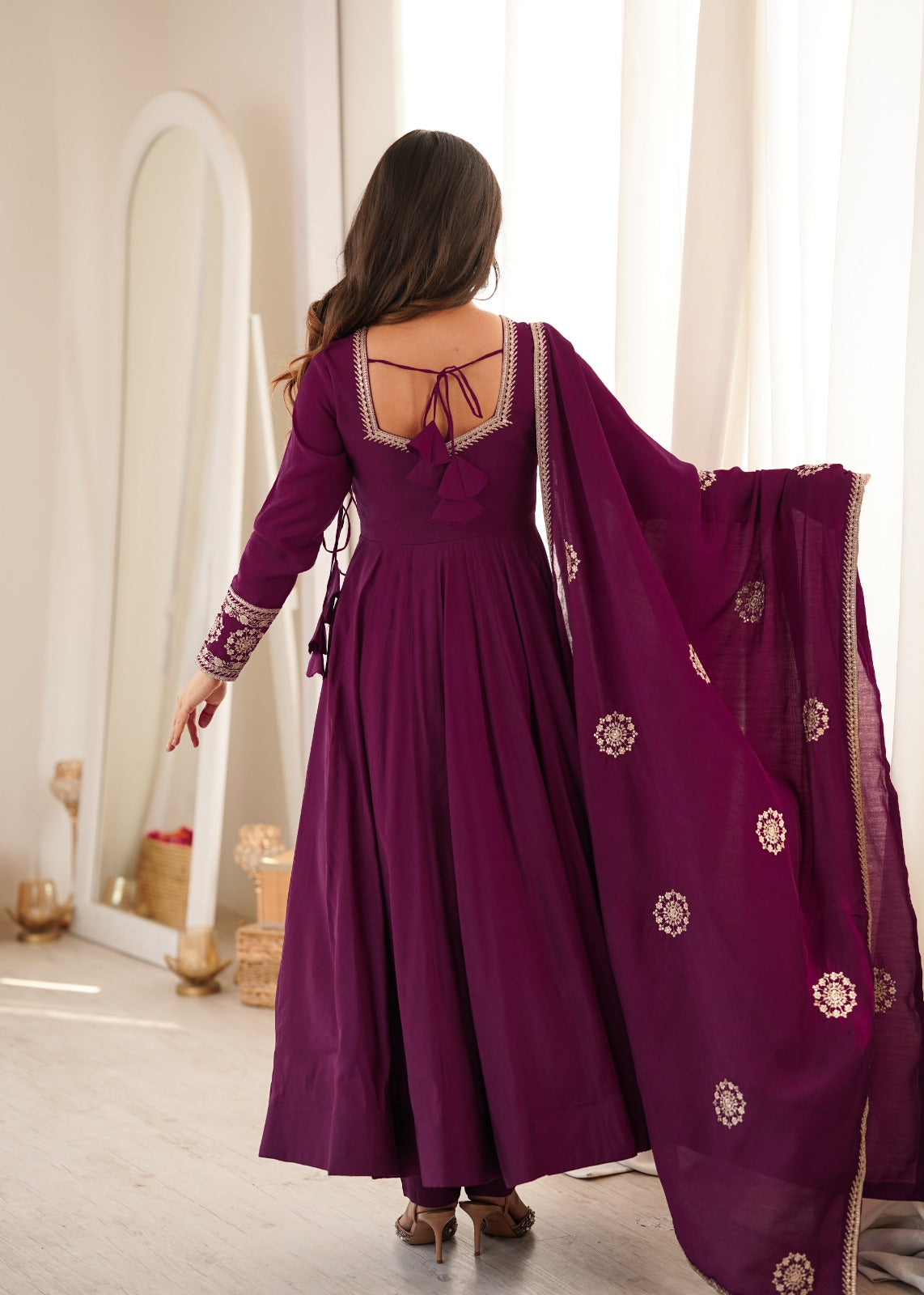 Riya's New Anarkali Suit Se