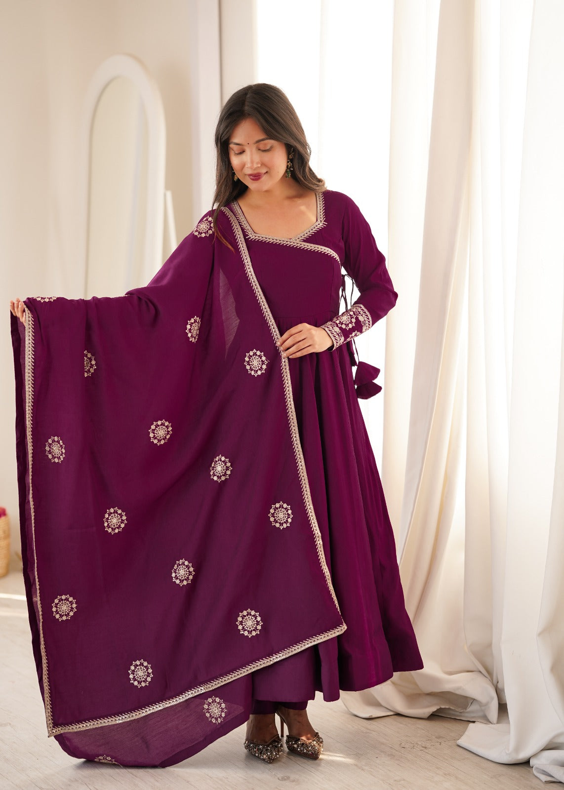 Riya's New Anarkali Suit Se
