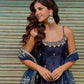Disha's New Silk Premium Quality Anarkali Suit Set.
