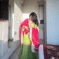 Jinu's Heavy Sequins & multi Zari Thread Embroidered work Set.