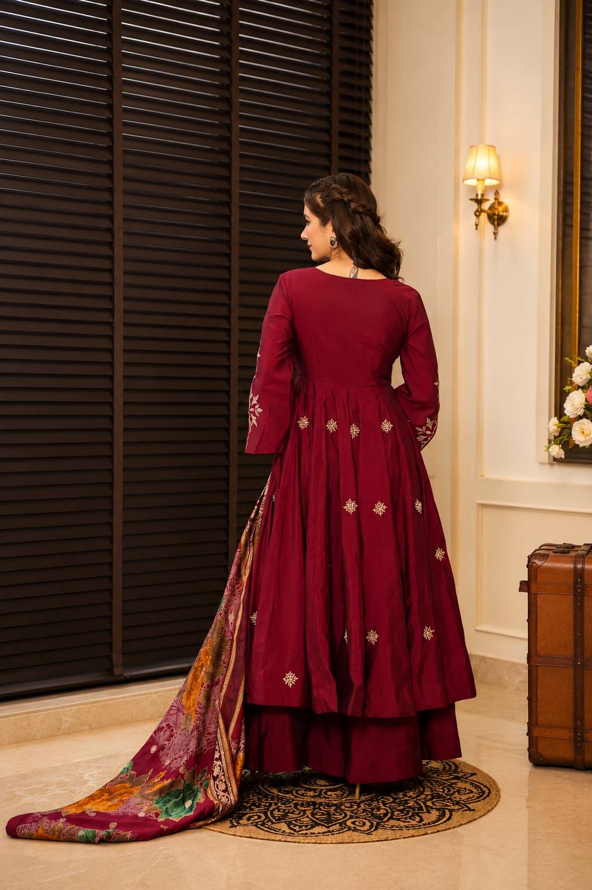 Siyara's New Arrival Anarkali Suit Set