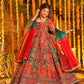Niya's New Creap With Original Embroidery Anarkali Suit Set
