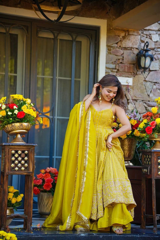 Sita's New Readymade Anarkali Suit Set.