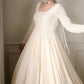 Jiya's New White Color Anarkali Suit Set.