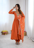 Meera's New Premium Anarkali Suit Set