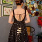 Riya's Black Anarkali Suit Set.