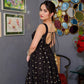 Riya's Black Anarkali Suit Set.