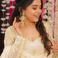 divya's Thread-Sequins Embroidery Suit Set