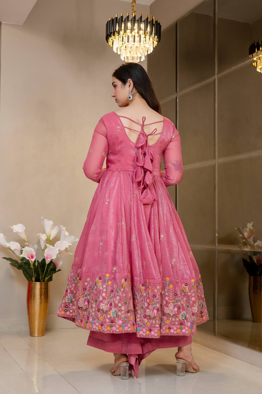 Siyara's New  Soft Crunchy Silk Suit Set