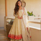 Diya's New Silk With Embroidery Suit Set.
