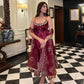 Disha's New Silk Premium Quality Anarkali Suit Set.