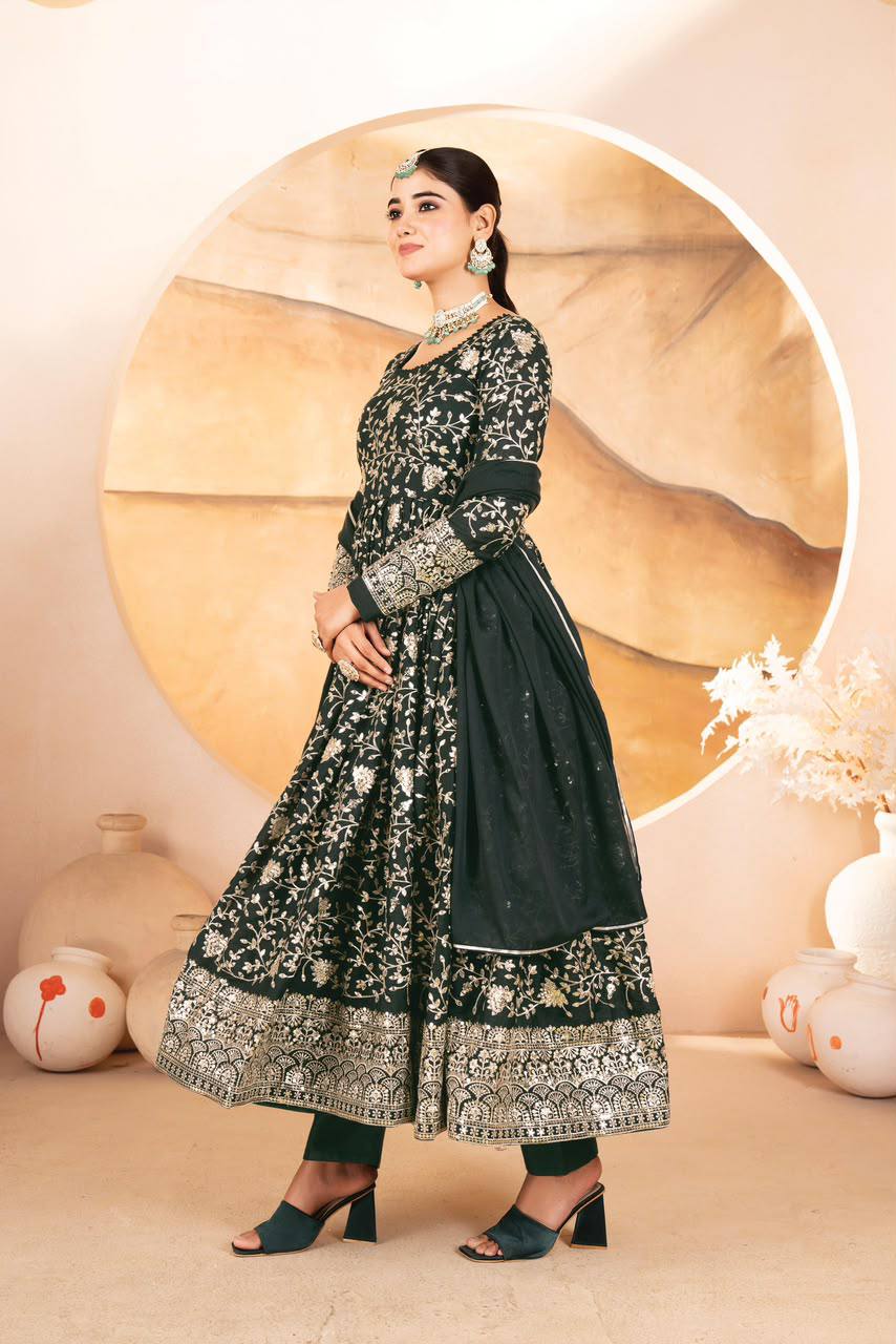 Riya's New Anarkali Suit Set .