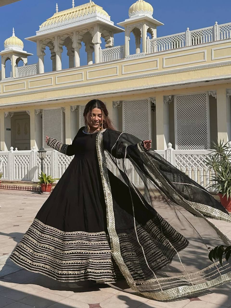 Divya's Rayon With Heavy codding Embroidered  Suit Set.