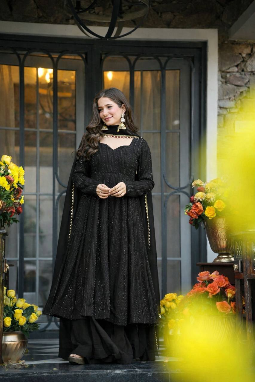 Dipu's Premium New Anarkali Suit Set.