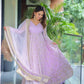 Janvi's New  Luxury Anarkali Suit Set.