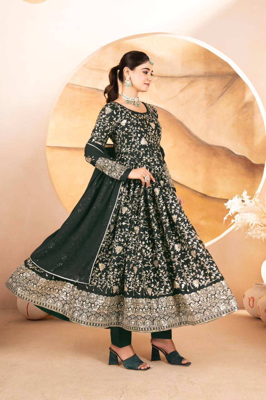 Riya's New Anarkali Suit Set .