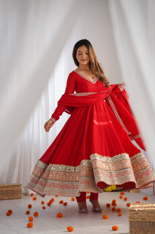 Janvi's New Anarkali Suit Set