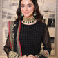 Vidhi's Brand  Heavy Faux Blooming Embroidery with  Zari Suit Set.