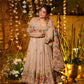 Dimpy's New Embroidery Design Anarkali Suit Set.