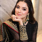 Vidhi's Brand  Heavy Faux Blooming Embroidery with  Zari Suit Set.